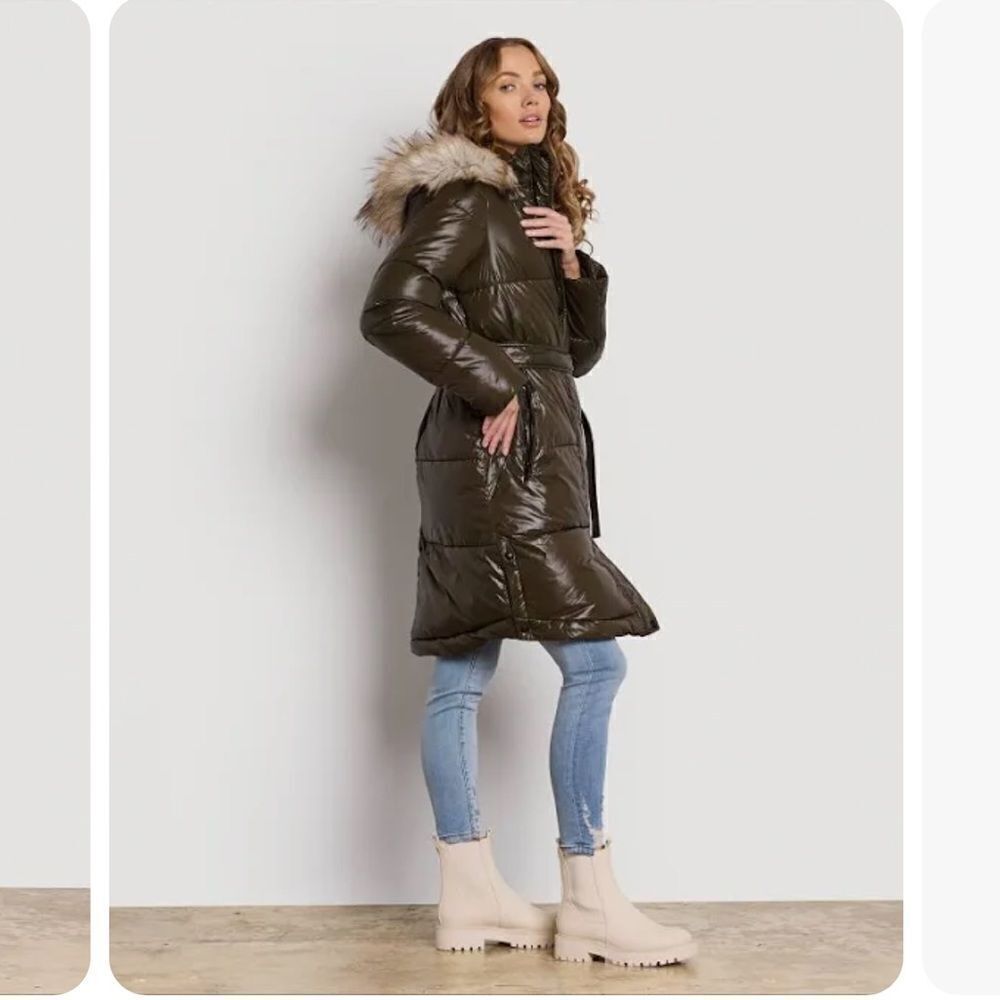 Sam Edelman Long Puffer Coat - Picture 3 of 8